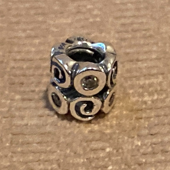 Pandora Swirlies Cz Charm - Picture 4 of 13